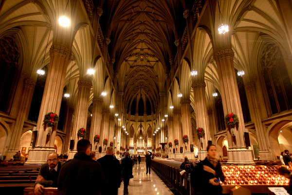 Christmas in NYC St Patricks Cathedral
