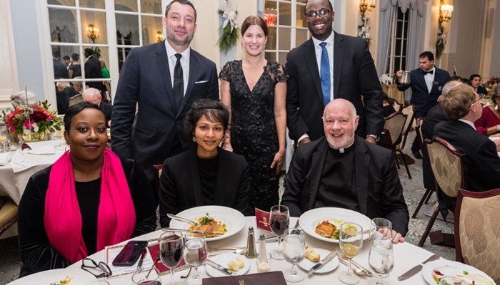 Monsignor Kevin Sullivan of Catholic Charities of New York at The Pope Leo XIII Award Fundraising Dinner Gala 2019