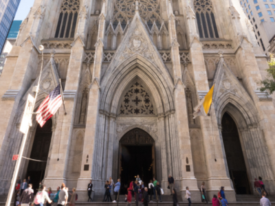 Lent 2022 - Beautiful photo of St. Patrick's Cathedral in NYC